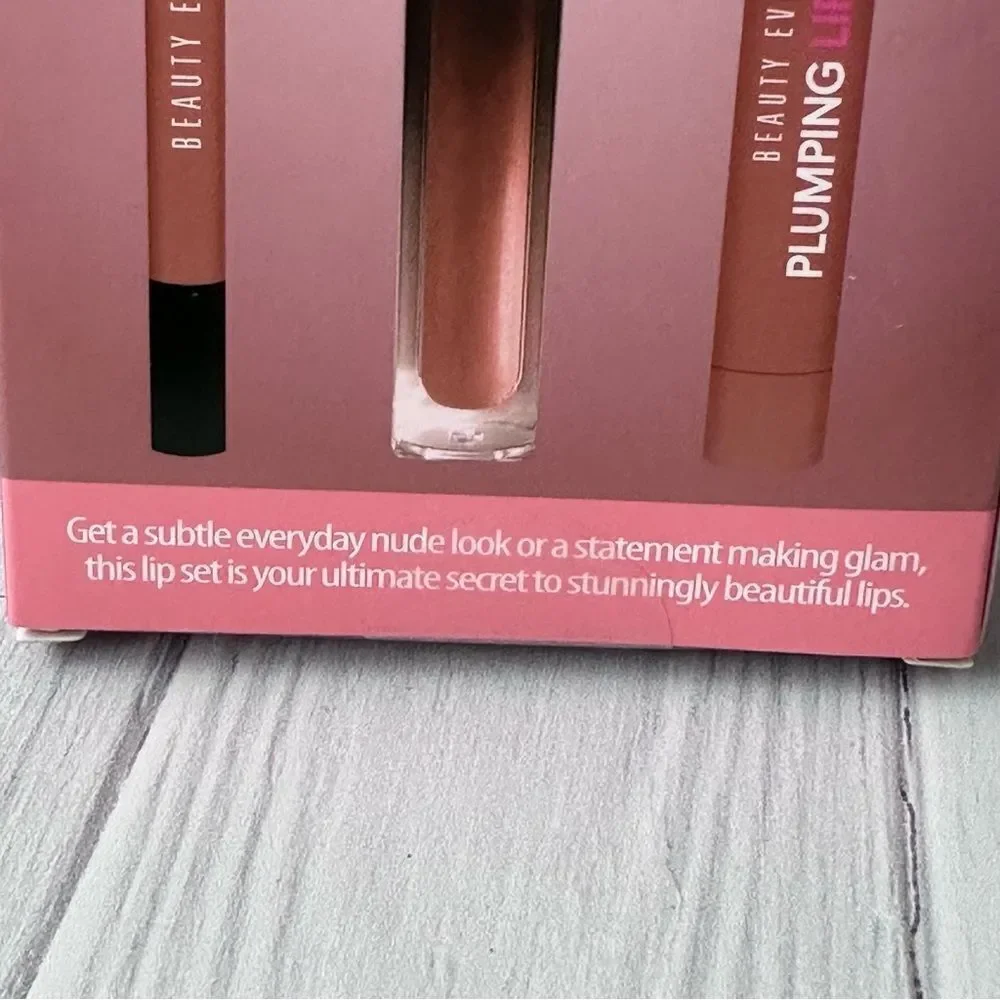 Nude Lip Trio High Gloss Kit